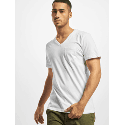 bequemes DEF Herren T-Shirt mit Baumwolle Weiß