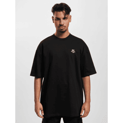 sportliches DEF Herren T-Shirt mit Baumwolle Schwarz