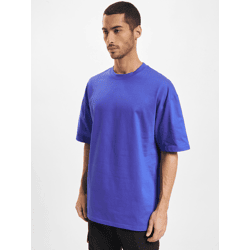 lässiges DEF Herren T-Shirt Oversize mit Baumwolle Blau