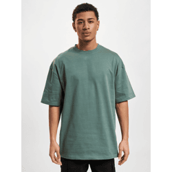 modernes DEF Herren T-Shirt Oversize mit Baumwolle Grün