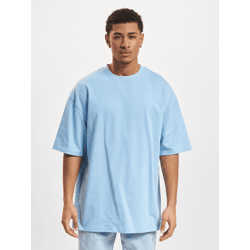 sportliches DEF Herren T-Shirt Oversize mit Baumwolle Blau
