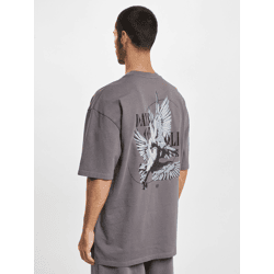 modernes DEF Herren T-Shirt mit Baumwolle Grau