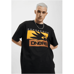 lässiges Dangerous DNGRS Herren T-Shirt mit Baumwolle Schwarz
