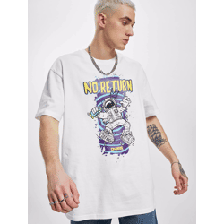 sportliches Dangerous DNGRS Herren T-Shirt mit Baumwolle Weiß