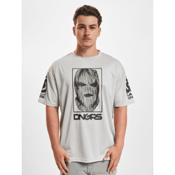 sportliches Dangerous DNGRS Herren T-Shirt Mesh Weiß