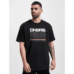 sportliches Dangerous DNGRS Herren T-Shirt 240 g/m² mit Baumwolle Schwarz