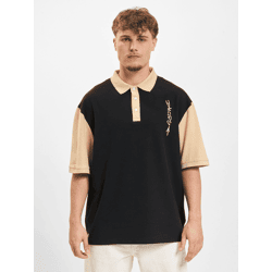 modernes Dangerous DNGRS Herren T-Shirt 220 g/m² mit Baumwolle Schwarz/Beige