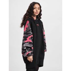 feminines Dangerous DNGRS Damen Kleid mit Baumwolle Schwarz