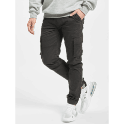 lässige Denim Project Herren Jeans Stretch Taschen Denim mit Baumwolle Schwarz