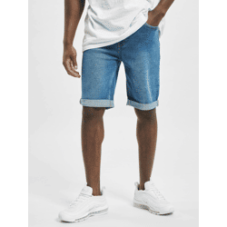 bequeme Denim Project Herren Jeans Stretch Reißverschluss Taschen mit Baumwolle Blau