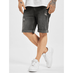 bequeme Denim Project Herren Jeans Stretch Reißverschluss Taschen mit Baumwolle Grau
