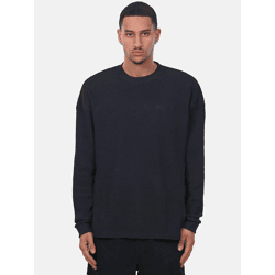 lässiges Dropsize Herren T-Shirt Oversize mit Baumwolle Schwarz