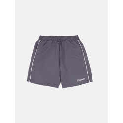 bequeme Dropsize Herren Shorts Taschen mit Baumwolle Grau