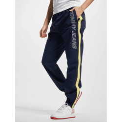 stylische Tommy Jeans Herren Jeans Kordelzug Reißverschluss Navy