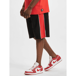 Lightweight Ecko Unltd. Men's Shorts with Drawstring and Pockets, 360 g/m², Cotton Blend, Black