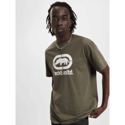 sportliches Ecko Unltd. Herren T-Shirt Oversize 180 g/m² mit Baumwolle Khaki