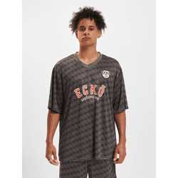 lässiges Ecko Unltd. Herren T-Shirt Schwarz/Grau