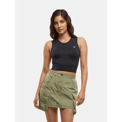bequemes Freddy Damen T-Shirt Schwarz