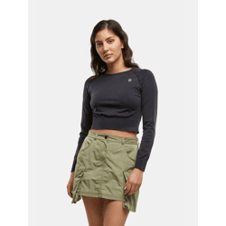 bequemes Freddy Damen Sweatshirt Schwarz