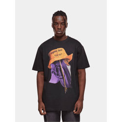 modernes Forgotten Faces Herren T-Shirt Oversize 240 g/m² mit Baumwolle Schwarz