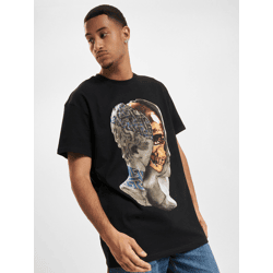 sportliches Forgotten Faces Herren T-Shirt Oversize mit Baumwolle Schwarz