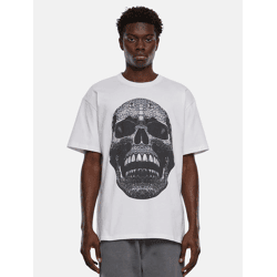 bequemes Forgotten Faces Herren T-Shirt Oversize 240 g/m² mit Baumwolle Weiß