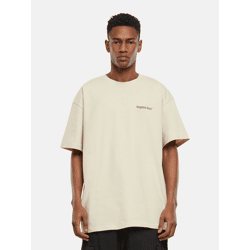 sportliches Forgotten Faces Herren T-Shirt Oversize 240 g/m² mit Baumwolle Beige