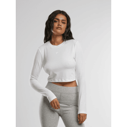 weiches NIKE Damen Sweatshirt Weiß