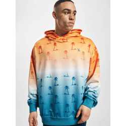 lässiger Just Rhyse Herren Hoodie Kordelzug Kapuze Orange
