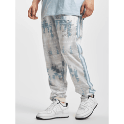 moderne Just Rhyse Herren Jeans Kordelzug Taschen Grau