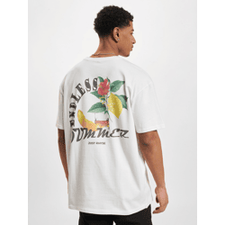 Comfortable Just Rhyse Men's Oversized T-Shirt, 240 g/m², Cotton, White
