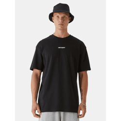 modernes Lost Youth Herren T-Shirt 240 g/m² mit Baumwolle Schwarz