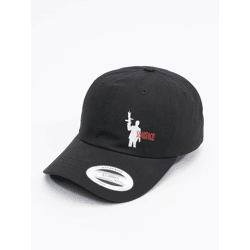 lässige Merchcode Unisex Cap mit Baumwolle Schwarz