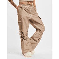 lässige Freddy Damen Jeans mit Baumwolle Beige