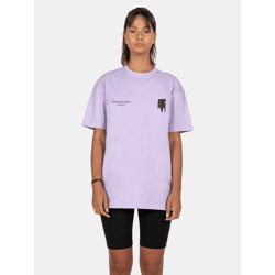 modernes MJ Gonzales Damen T-Shirt Oversize 240 g/m² mit Baumwolle Violett