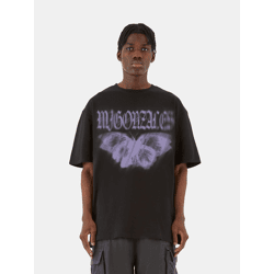 lässiges MJ Gonzales Herren T-Shirt Oversize 240 g/m² mit Baumwolle Schwarz