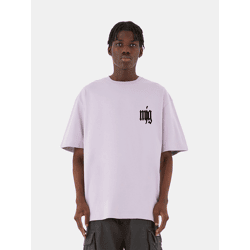sportliches MJ Gonzales Herren T-Shirt Oversize 240 g/m² mit Baumwolle Violett