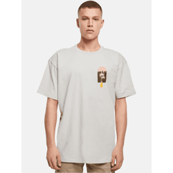 sportliches Merchcode Herren T-Shirt Oversize 240 g/m² mit Baumwolle Grau