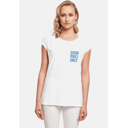 bequemes POD Damen T-Shirt 140 g/m² mit Baumwolle Weiß