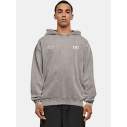 moderner Merchcode Herren Hoodie 300 g/m² mit Baumwolle Grau