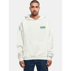 bequemer Merchcode Herren Hoodie Kapuze Oversize 460 g/m² mit Baumwolle Weiß