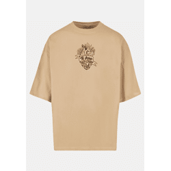 Casual POD Men's T-Shirt, 220 g/m², with cotton, beige