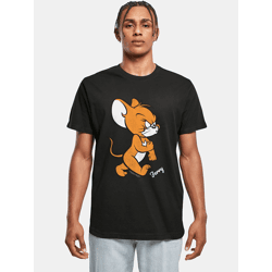 bequemes Merchcode Herren T-Shirt 200 g/m² mit Baumwolle Schwarz