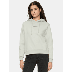 bequemer Miss Tee Damen Hoodie mit Baumwolle Grau