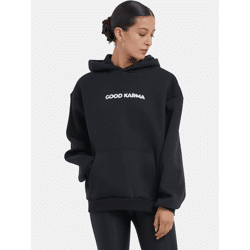 bequemer Miss Tee Damen Hoodie 330 g/m² mit Baumwolle Schwarz