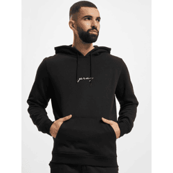 bequemes Mister Tee Herren Sweatshirt Taschen Kapuze 300 g/m² mit Baumwolle Schwarz