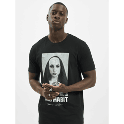 lässiges Mister Tee Herren T-Shirt 180 g/m² mit Baumwolle Schwarz