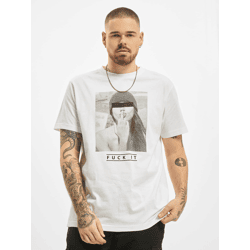 sportliches Mister Tee Herren T-Shirt 180 g/m² mit Baumwolle Weiß