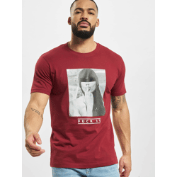 sportliches Mister Tee Herren T-Shirt 180 g/m² mit Baumwolle Rot