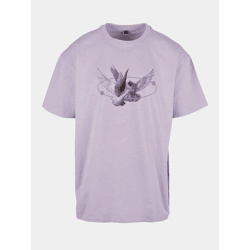 modernes Mister Tee Herren T-Shirt 240 g/m² mit Baumwolle Violett